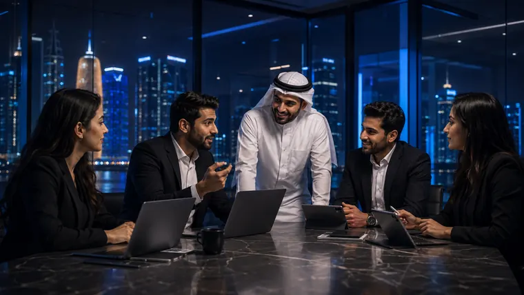 Brand strategy team in Doha